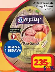 AYTAÇ FERMENTE KANGAL SUCUK 200 G AYTAÇ FERMENTE KANGAL SUCUK 200 G